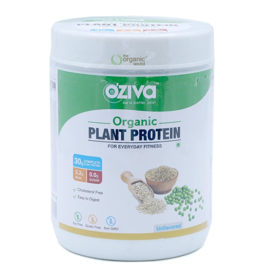 OZIV PLANT PROTEIN UNFLAVORED 500GM