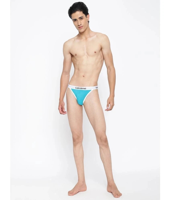 La Intimo Pack of 3 Cotton Mens Bikini ( Multicolor ) - None