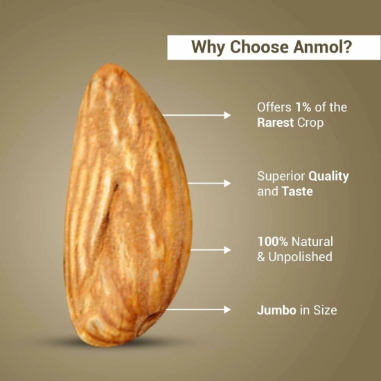 Nutraj Anmol Mamra Almond 500g