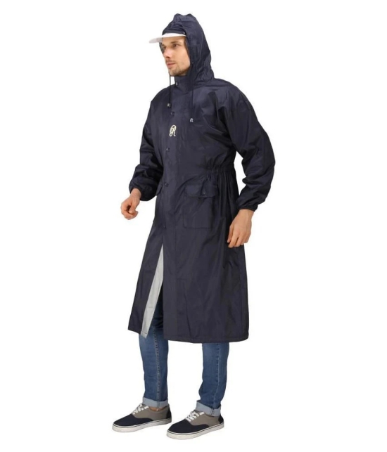 Goodluck Navy Rain Coat - 2XL