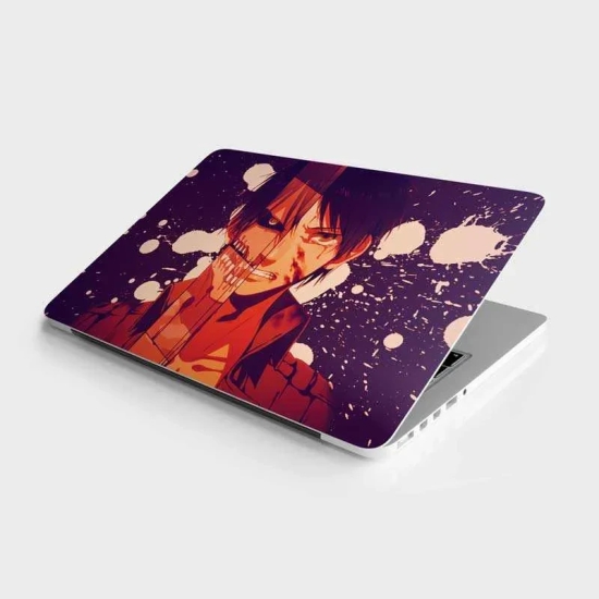 Eren The Destroyer Laptop Skin-17 Inch