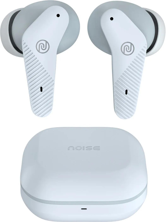 Noise Buds VS102 Neo with 40 Hrs Playtime, Environmental Noise Cancellation, Quad Mic Bluetooth Headset Ice Blue