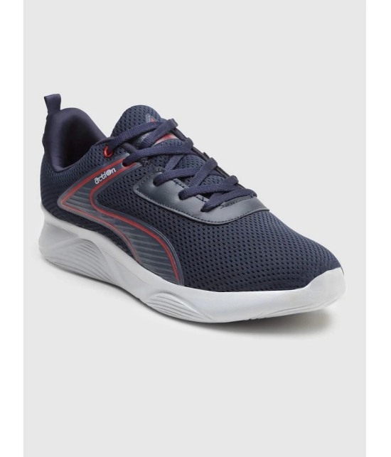 Action Sports Shoes For Men Navy Mens Sports Running Shoes - None