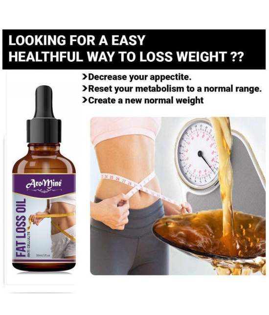 Aromine Fat Loss Oil - oil/ weight loss Oil A Belly fat reduce 30 mL