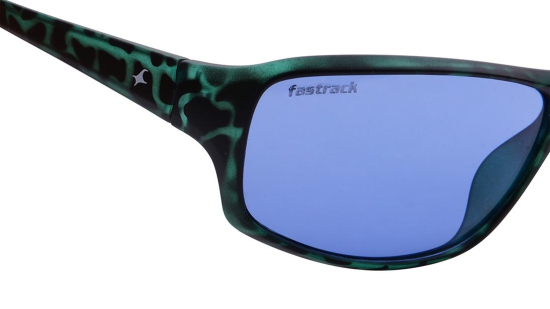 Blue Sporty Rimmed Sunglasses(P222BU7V)