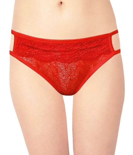 Selfcare Pink Net Panties - S