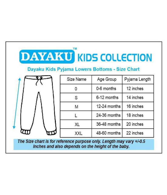 Kids Girls & Boys Pyjamas ( PACK OF 12) - None