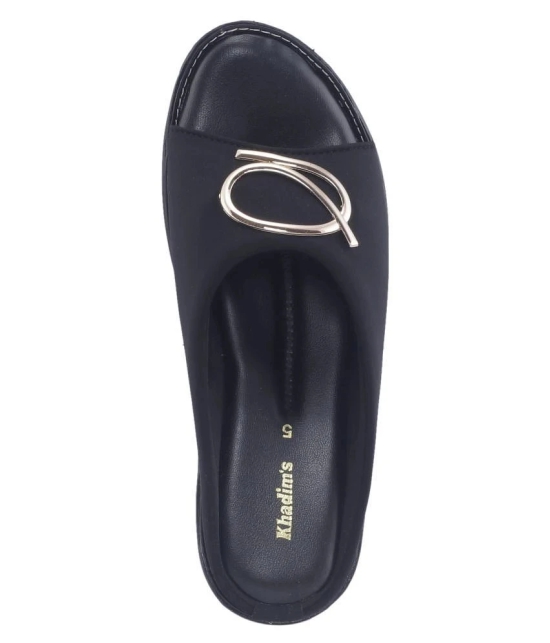 KHADIM Black Flats - None