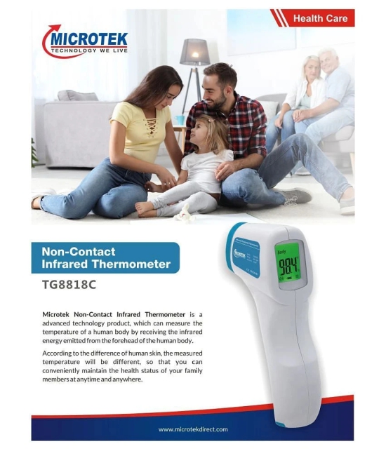 Microtek Infrared IR Non Contact Thermometer TG8818C