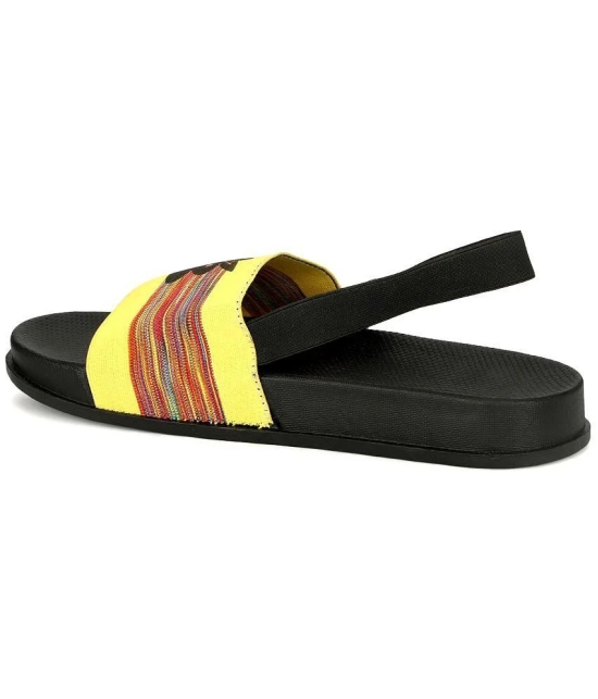 Buxton - Yellow Mens Floater Sandals - None