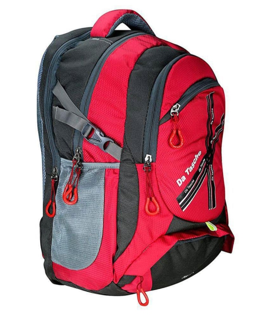 Da Tasche Red 35 Ltrs School Bag for Boys & Girls