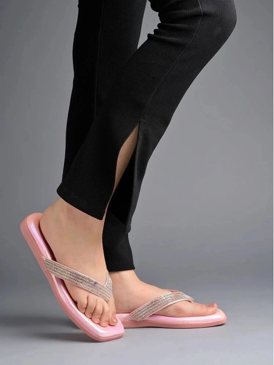 Stylestry Pink Womens Flats - None