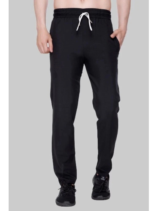 LEEBONEE Black Polyester Mens Trackpants ( Pack of 1 ) - None