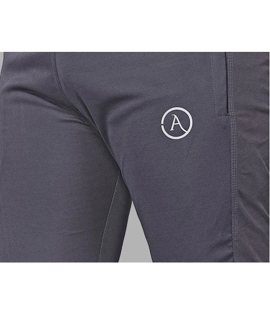 Anand Multicolor Lycra Mens Joggers ( Pack of 2 ) - None