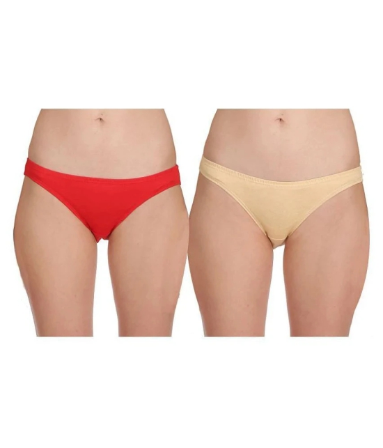 Selfcare Cotton Lycra Bikini Panties - S