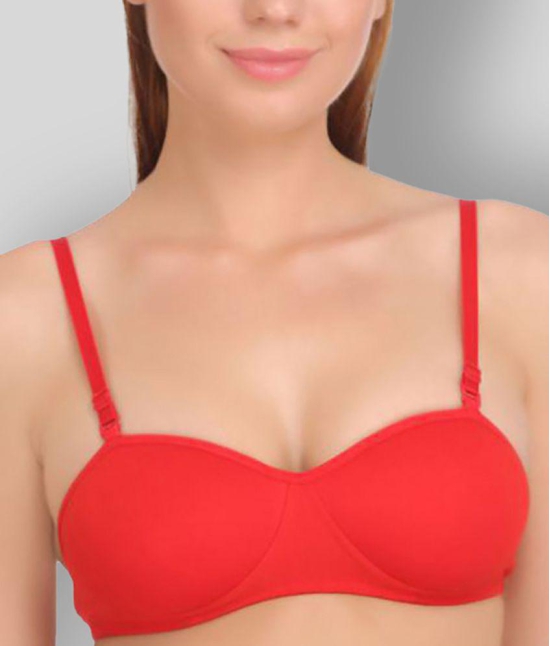 Softskin - Multicolor Cotton Blend Lightly Padded Women's T-Shirt Bra ( Pack of 3 ) - None