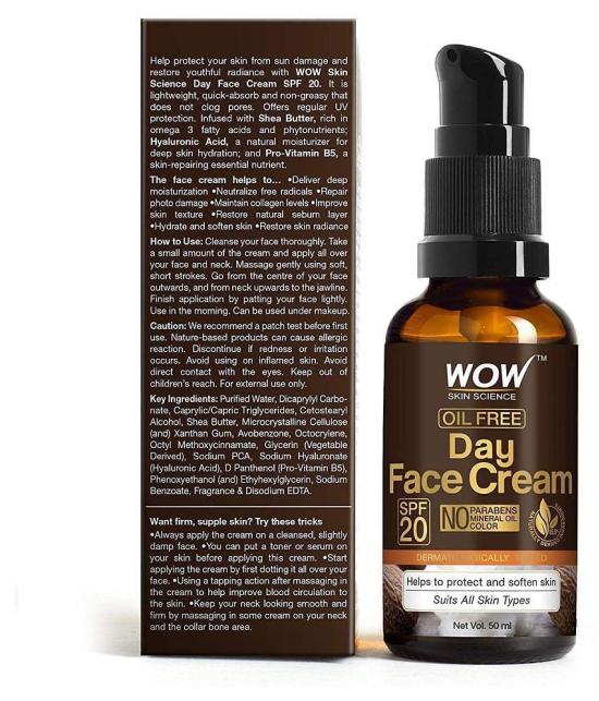 WOW Skin Science Day Face Cream - 50mL