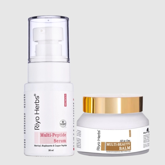 Multi Peptide Serum & All in one - Multi Beauty Balm Combo