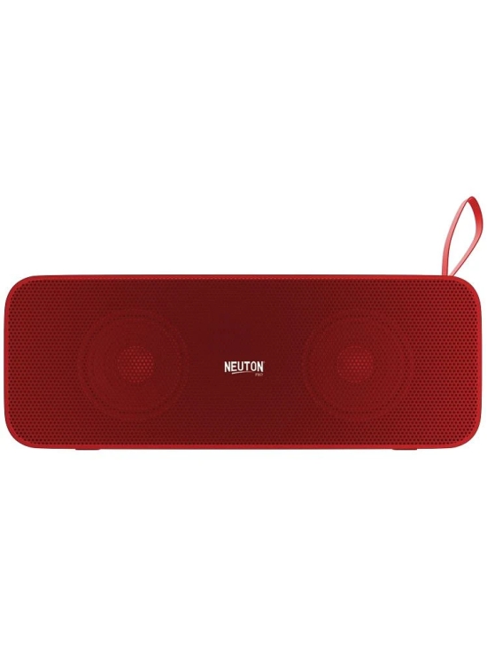 NEUTON PRO BADSHAH 20 W Bluetooth Speaker Bluetooth v5.0 with 3D Bass Playback Time 8 hrs Red - Red