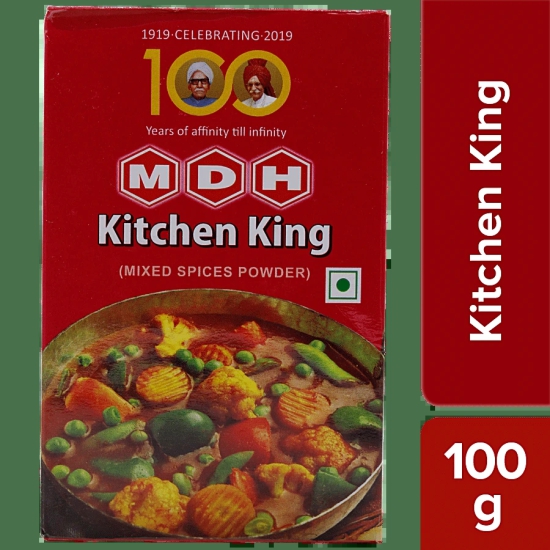 MDH Masala - Kitchen King, 100 g Carton