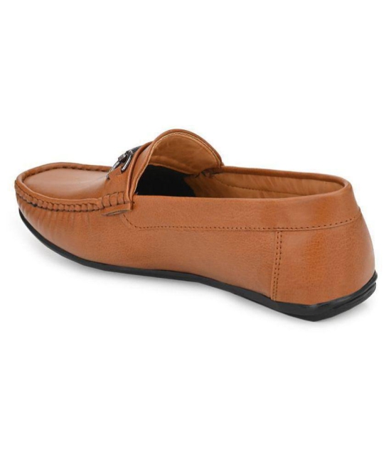 Leeport - Brown Men's Driving loafers - 9