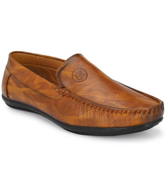 ShoeRise - Brown Men's Slip on - 7