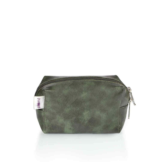 Plum Bottle Green Mini Pouch