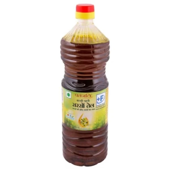 Patanjali Mustard Oil Bottle 1 Ltr