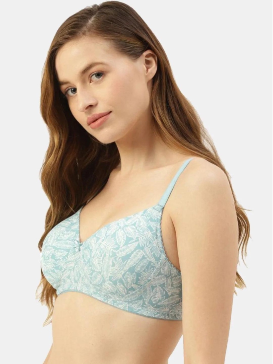 Leading Lady Women''s Printed Lightly Padded Women T-Shirt Bra | 2 Padded Bra @699-36D / 34C