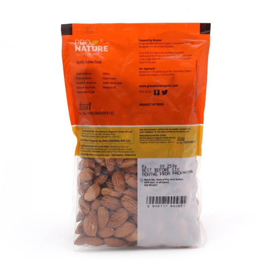 PRNA ALMONDS 250GM