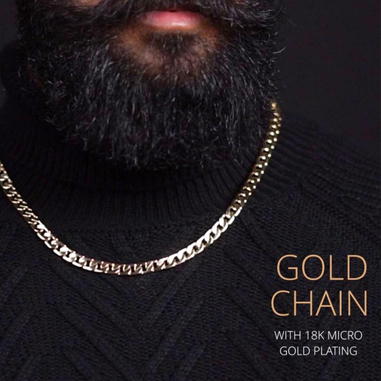 VILLAIN 18K MICRO GOLD PLATED CHAIN