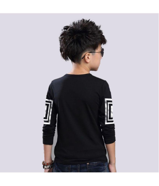 Supersquad - Black Cotton Boy's T-Shirt ( Pack of 1 ) - None