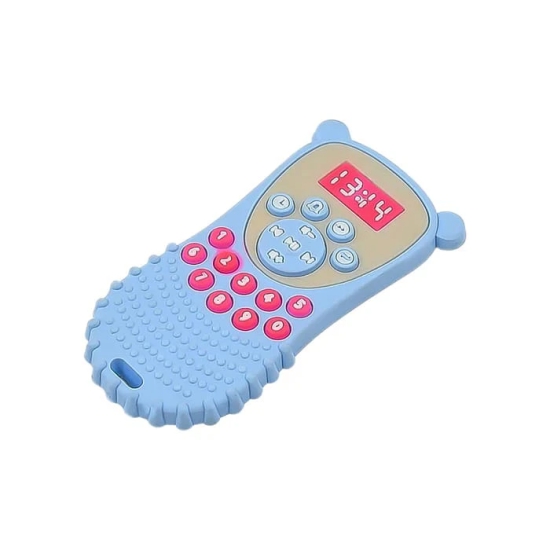 Silicone Remote Shape Baby Teether (1 Pc)