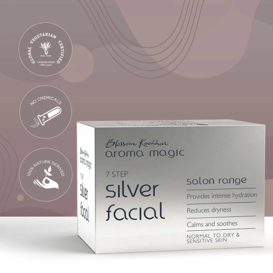 Silver Facial Kit-Salon Range / Normal to Dry & Sensitive Skin