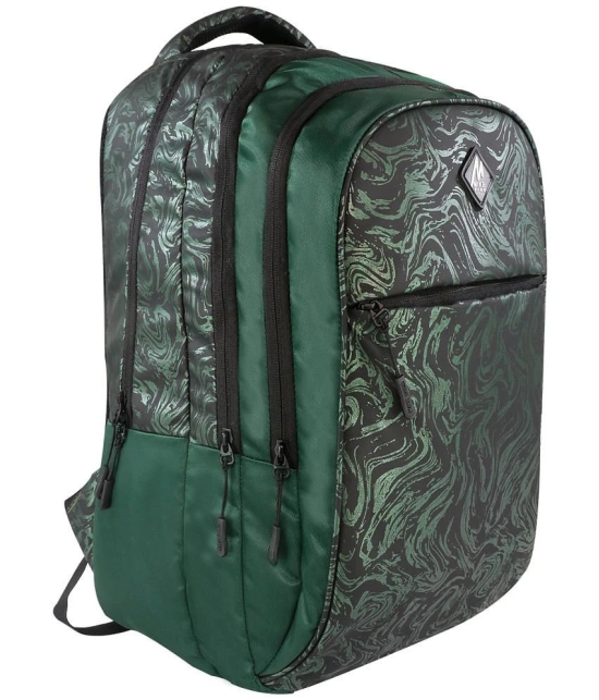 mikebags 30 Ltrs Green Polyester College Bag - Green