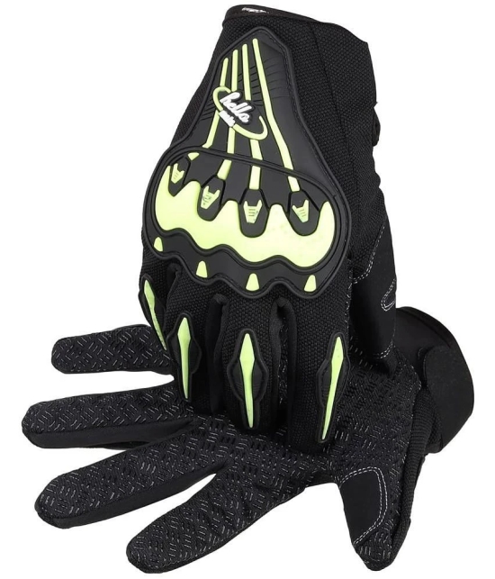 ZAYSOO Full Fingers Nylon Riding Gloves ( Pair of 1 ) - S