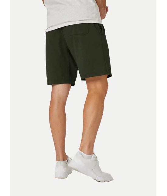 Radprix Green Cotton Mens Shorts ( Pack of 1 ) - None