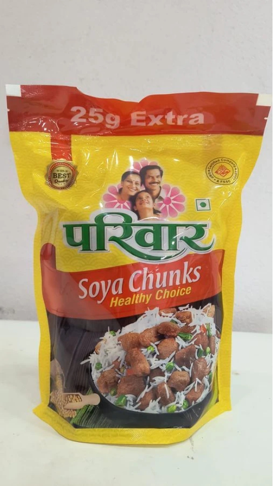 PARIVAR SOYA CHUNKS.200+25G - 225 gm