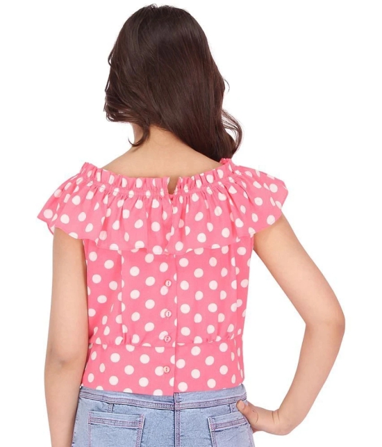 Smart Casual Polka Dotted Top - None