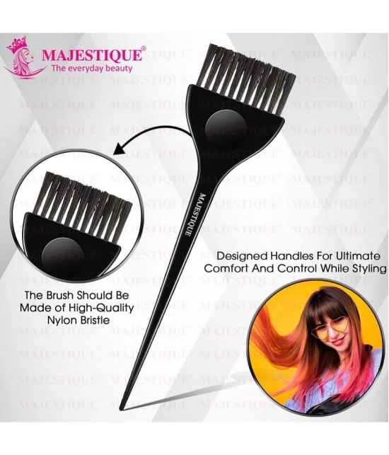 Majestique Professional Wide Hair Dye Brush, Coloring Applicator for Men & Women - Color May Vary