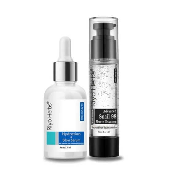 Hydration & Glow Serum & Snail Mucin Combo