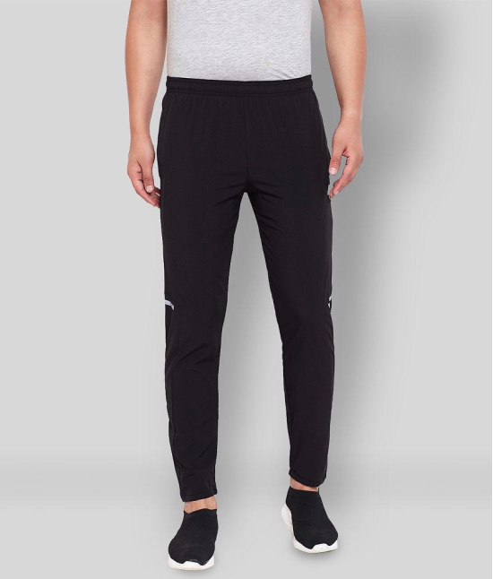 RANBOLT -  Black Polyester Men's Sports Trackpants ( Pack of 1 ) - L