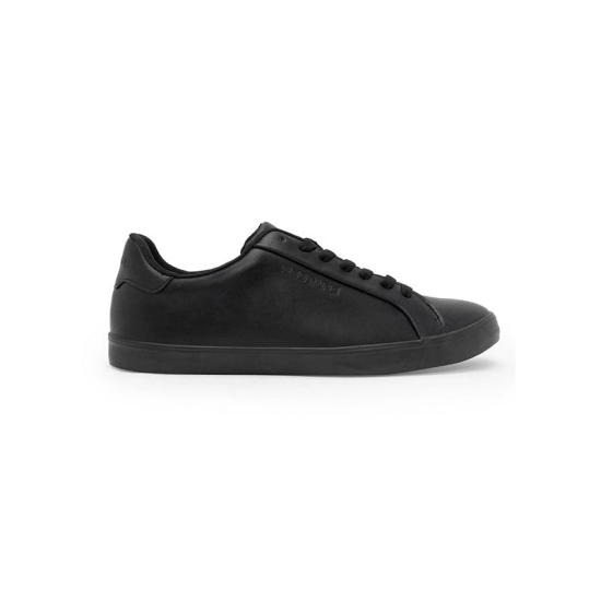 RedTape Mens Black Vulcanised Shoes