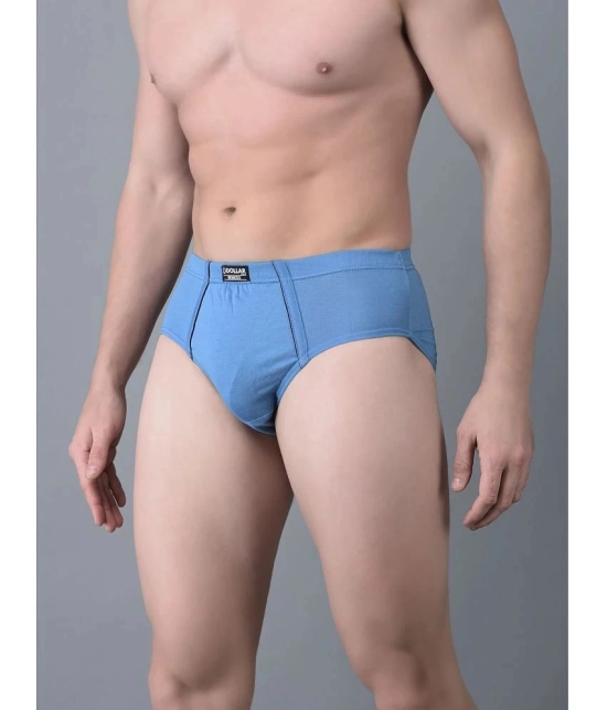 Pack of 2 Dollar Bigboss Assorted Solid Cotton Blend Men Brief - None