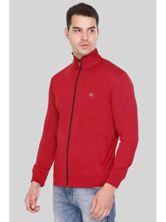 LEEBONEE Polyester Mens Casual Jacket - Maroon ( Pack of 1 ) - None