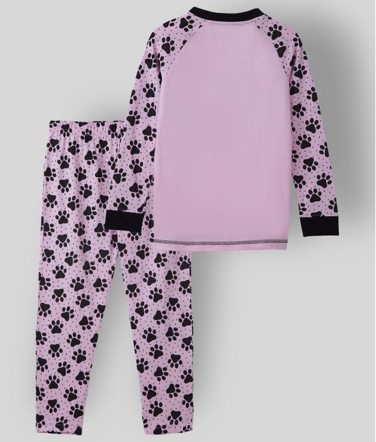 Cub Mcpaws - Multi Color Cotton Blend Girls Night Suit Set ( Pack of 1 ) - None