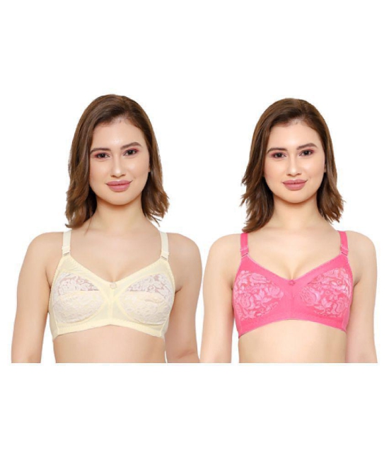 KYODO Poly Cotton Everyday Bra - Multi Color - 32B