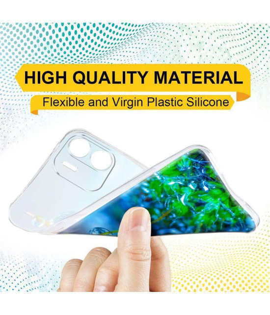 NBOX - Multicolor Printed Back Cover Silicon Compatible For Redmi A2 ( Pack of 1 )