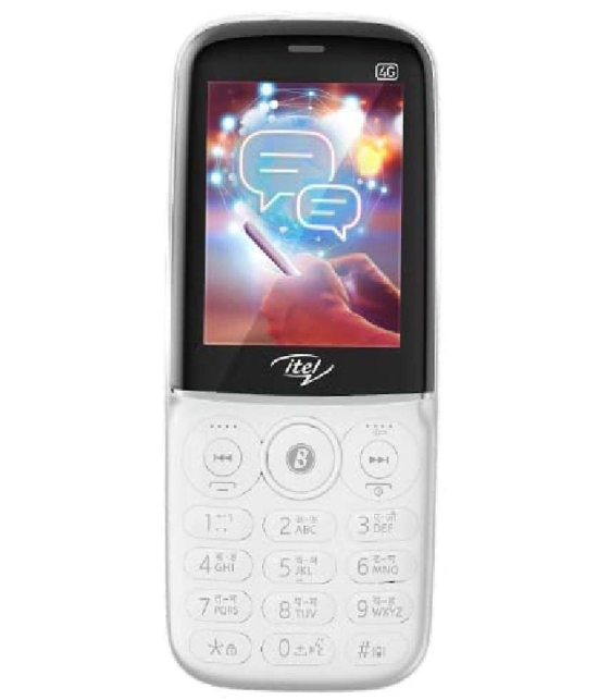 itel MagicX Dual SIM Feature Phone White