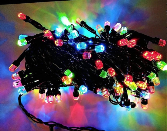 30 Meter Multicolour LED Lights for Decoration Electric Corded String Lights for Home|| Fairy Lights for Christmas Tree Diwali Decoration Lights Balcony Lights